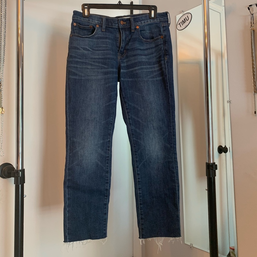 Madewell Slim Boyfriend mid rise jeans
